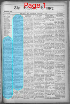 Page thumbnail for The Bossier Banner