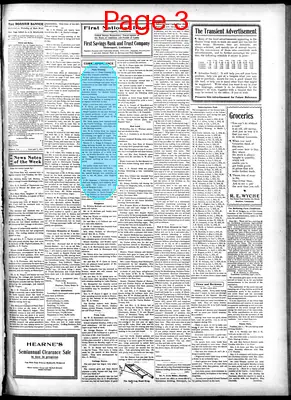 Page thumbnail for The Bossier Banner