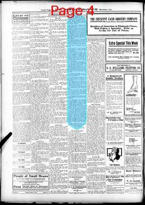Page thumbnail for The Bossier Banner