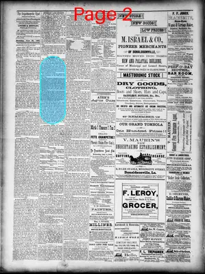 Page thumbnail for The Donaldsonville Chief