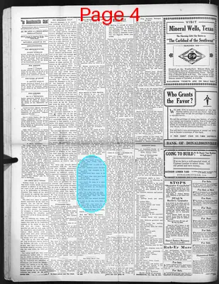 Page thumbnail for The Donaldsonville Chief