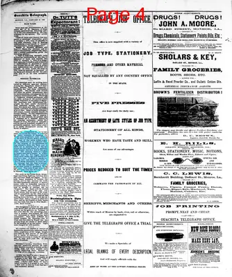 Page thumbnail for The Ouachita Telegraph