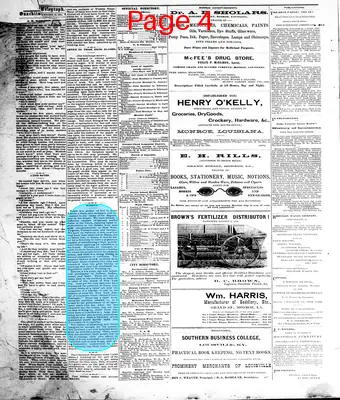Page thumbnail for The Ouachita Telegraph