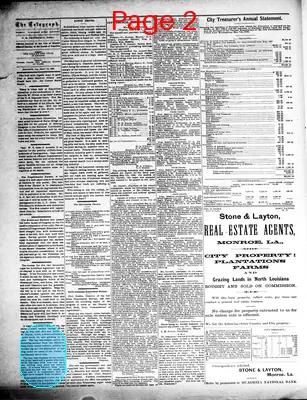 Page thumbnail for The Ouachita Telegraph