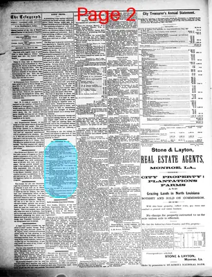 Page thumbnail for The Ouachita Telegraph