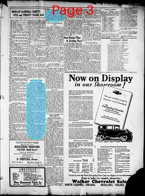 Page thumbnail for Clinch Valley News