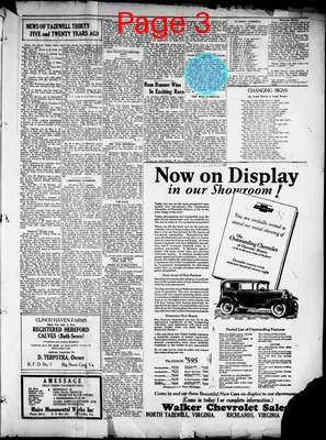 Page thumbnail for Clinch Valley News