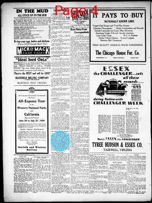 Page thumbnail for Clinch Valley News