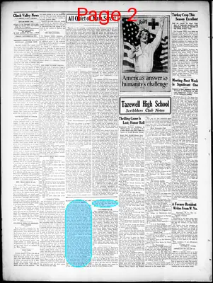 Page thumbnail for Clinch Valley News