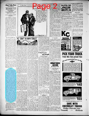 Page thumbnail for Clinch Valley News