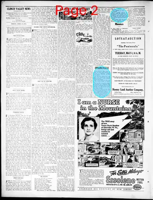 Page thumbnail for Clinch Valley News