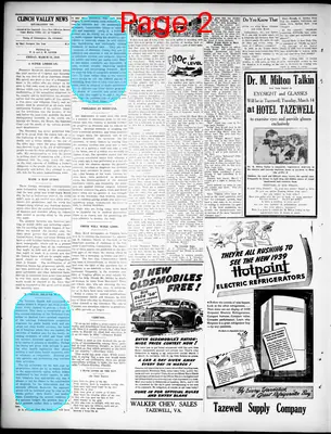 Page thumbnail for Clinch Valley News