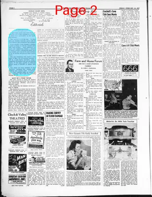 Page thumbnail for Clinch Valley News