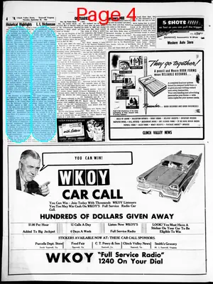 Page thumbnail for Clinch Valley News