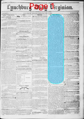 Page thumbnail for Lynchburg Daily Virginian