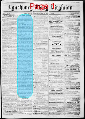 Page thumbnail for Lynchburg Daily Virginian
