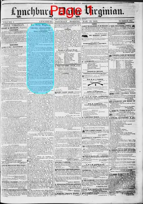 Page thumbnail for Lynchburg Daily Virginian
