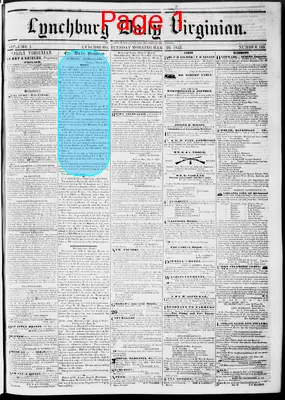 Page thumbnail for Lynchburg Daily Virginian