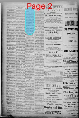 Page thumbnail for The Greenville Times
