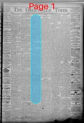 Page thumbnail for The Greenville Times