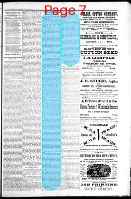 Page thumbnail for The Grenada Sentinel