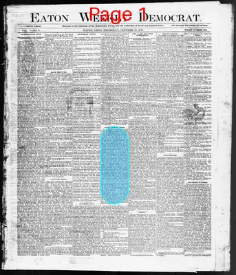 Page thumbnail for Eaton Weekly Democrat