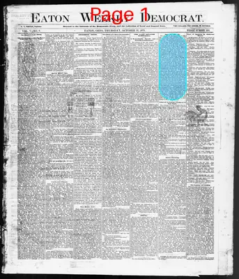 Page thumbnail for Eaton Weekly Democrat