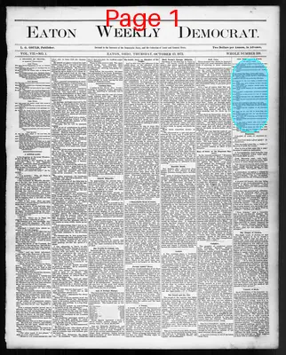Page thumbnail for Eaton Weekly Democrat