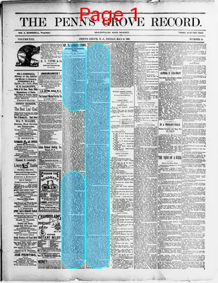 Page thumbnail for The Penn's Grove Record