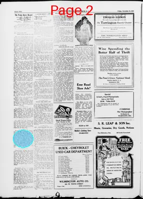 Page thumbnail for The Penn's Grove Record