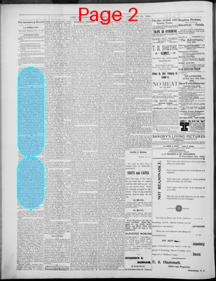 Page thumbnail for The Jamesburg Record