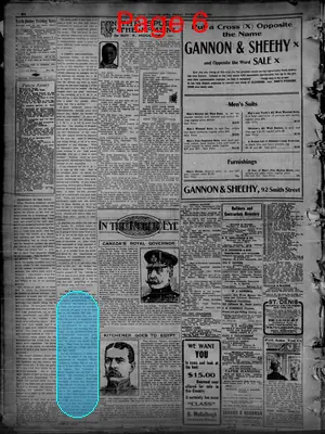 Page thumbnail for Perth Amboy Evening News