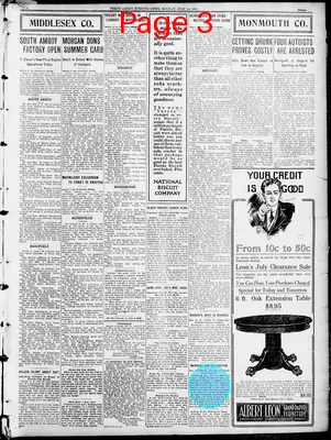 Page thumbnail for Perth Amboy Evening News