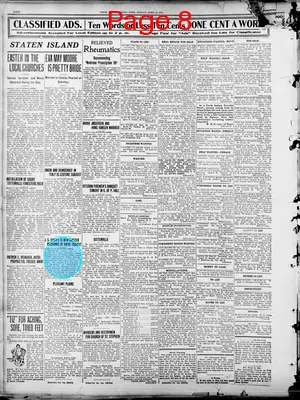 Page thumbnail for Perth Amboy Evening News