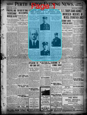 Page thumbnail for Perth Amboy Evening News
