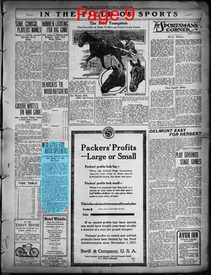 Page thumbnail for Perth Amboy Evening News
