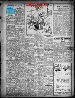 Page thumbnail for Perth Amboy Evening News