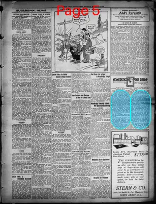 Page thumbnail for Perth Amboy Evening News