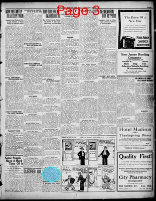 Page thumbnail for Perth Amboy Evening News