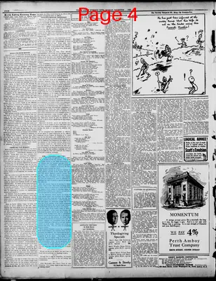 Page thumbnail for Perth Amboy Evening News