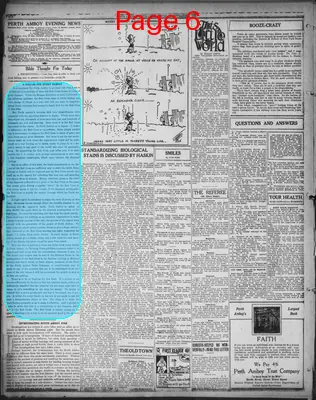 Page thumbnail for Perth Amboy Evening News