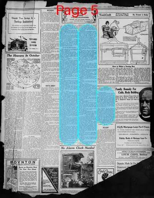 Page thumbnail for Perth Amboy Evening News