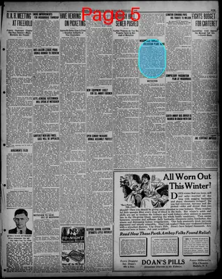 Page thumbnail for Perth Amboy Evening News