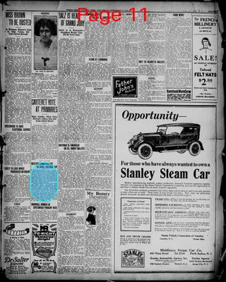 Page thumbnail for Perth Amboy Evening News