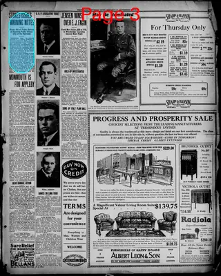 Page thumbnail for Perth Amboy Evening News