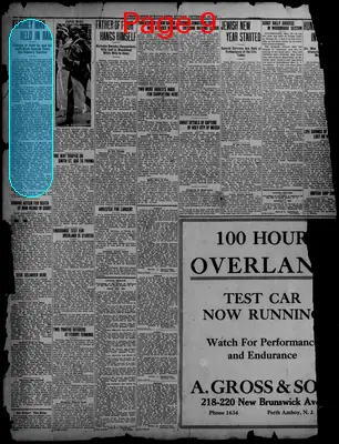 Page thumbnail for Perth Amboy Evening News