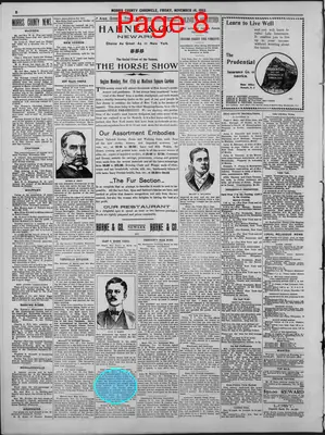 Page thumbnail for The Morris County Chronicle