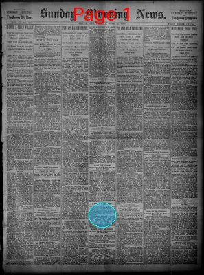 Page thumbnail for The Sunday Morning News