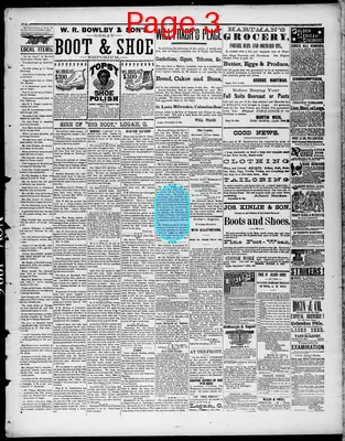 Page thumbnail for The Hocking Sentinel