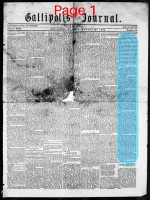 Page thumbnail for Gallipolis Journal